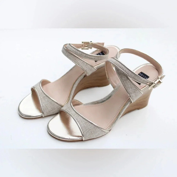 NWOT White House Black Marker wedge sandals - Picture 1 of 12